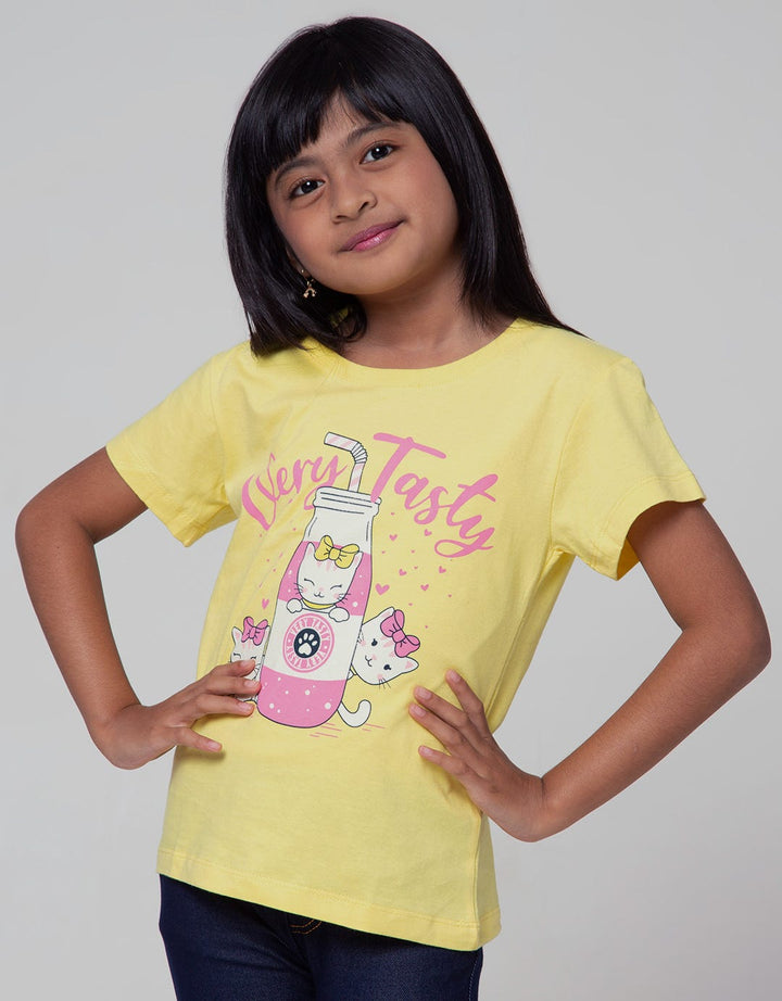 Little M Short Sleeve T-Shirt Very Tasty