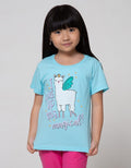 Little M Short Sleeve T-Shirt Print Llama 2 Packs