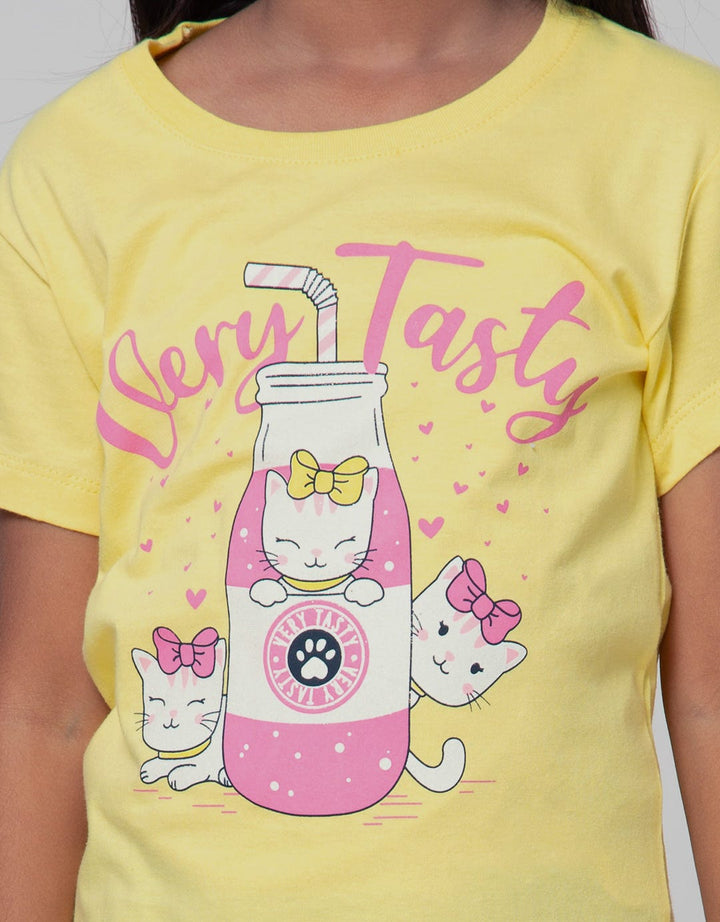 Little M Short Sleeve T-Shirt Very Tasty