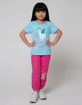 Little M Short Sleeve T-Shirt Print Llama 2 Packs