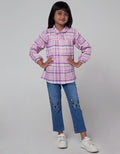 Little M Jegging Denim Cat Bordir Lutut