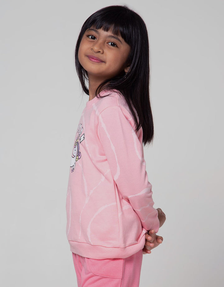 Little M Sweatshirt Tie Dye