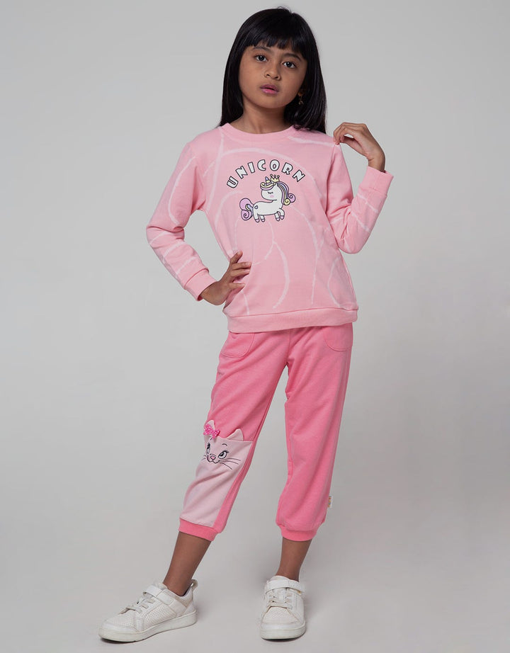 Little M Sweatshirt Tie Dye