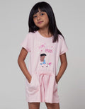 Little M Short Sleeve Jumpsuit Nonik Paris Poodle Serut