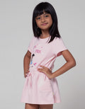 Little M Short Sleeve Jumpsuit Nonik Paris Poodle Serut