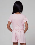 Little M Short Sleeve Jumpsuit Nonik Paris Poodle Serut