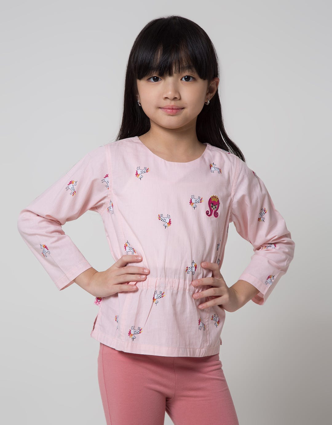 Rodeo Junior Flare Blouse Anak Perempuan