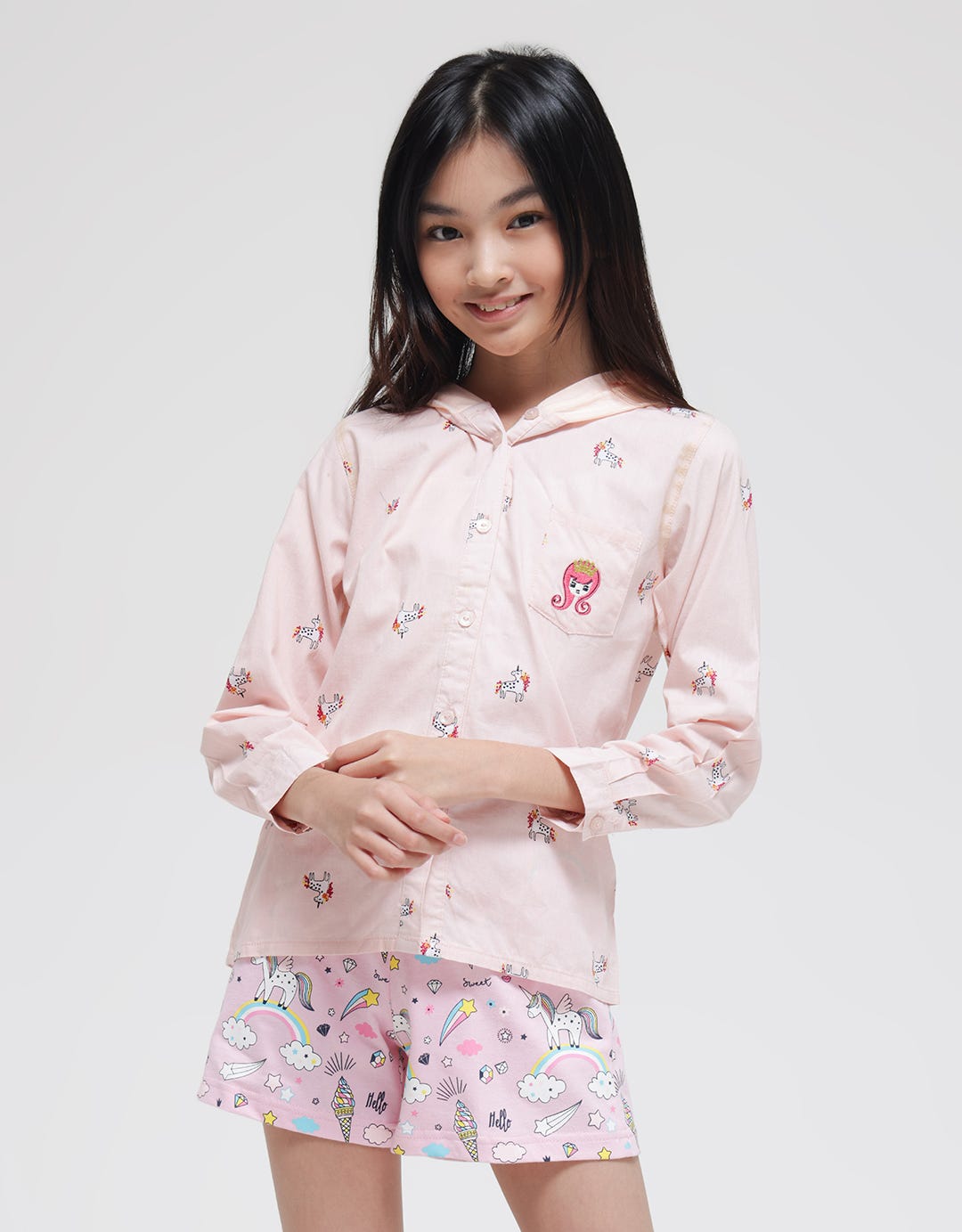 Rodeo Junior Flare Blouse Anak Perempuan