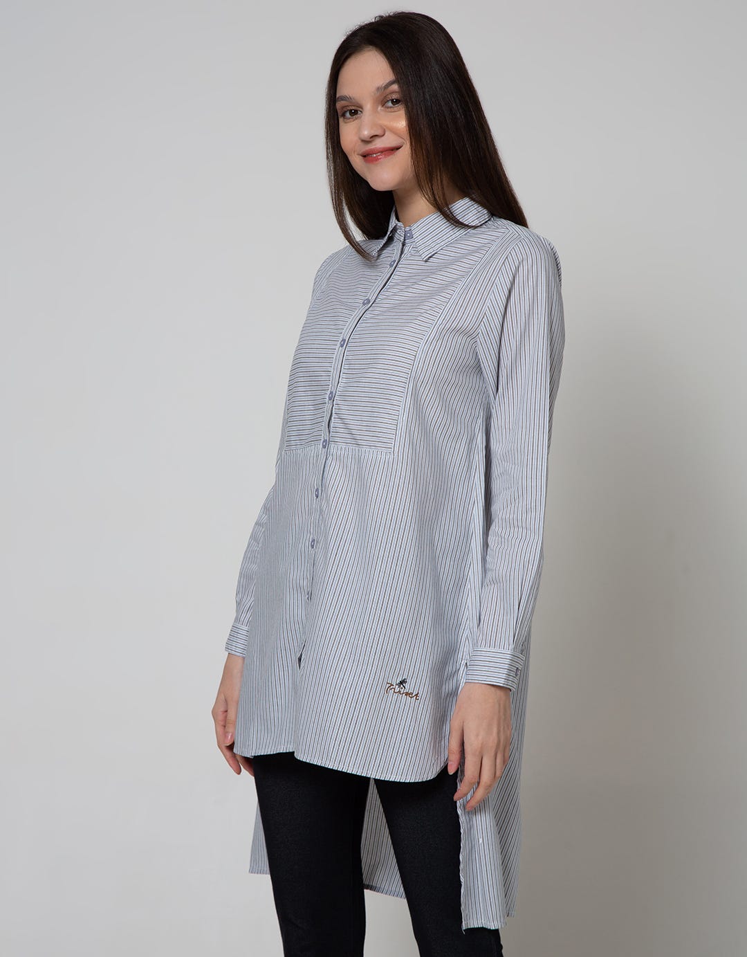 Triset Ladies Asymmetric Blouse