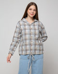 Triset Check Lon Women's Blouse