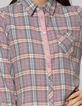 Triset Casual Plaid Blouse