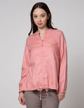 Triset Casual Serut Bawah Blouse
