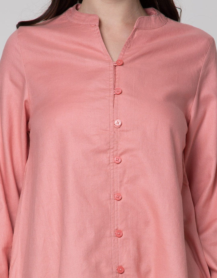 Triset Casual Drawstring Bottom Blouse