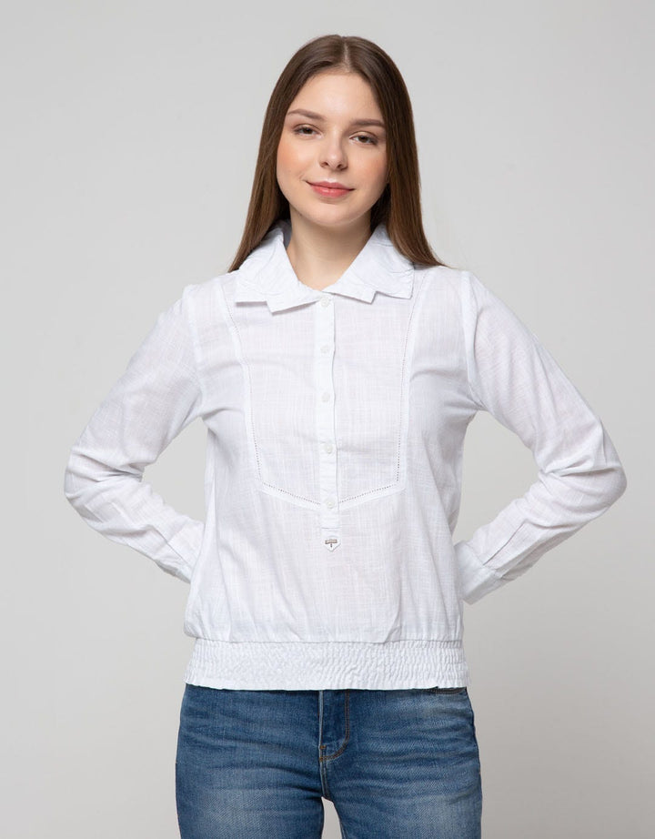 Triset Casual Blouses Long Sleeve