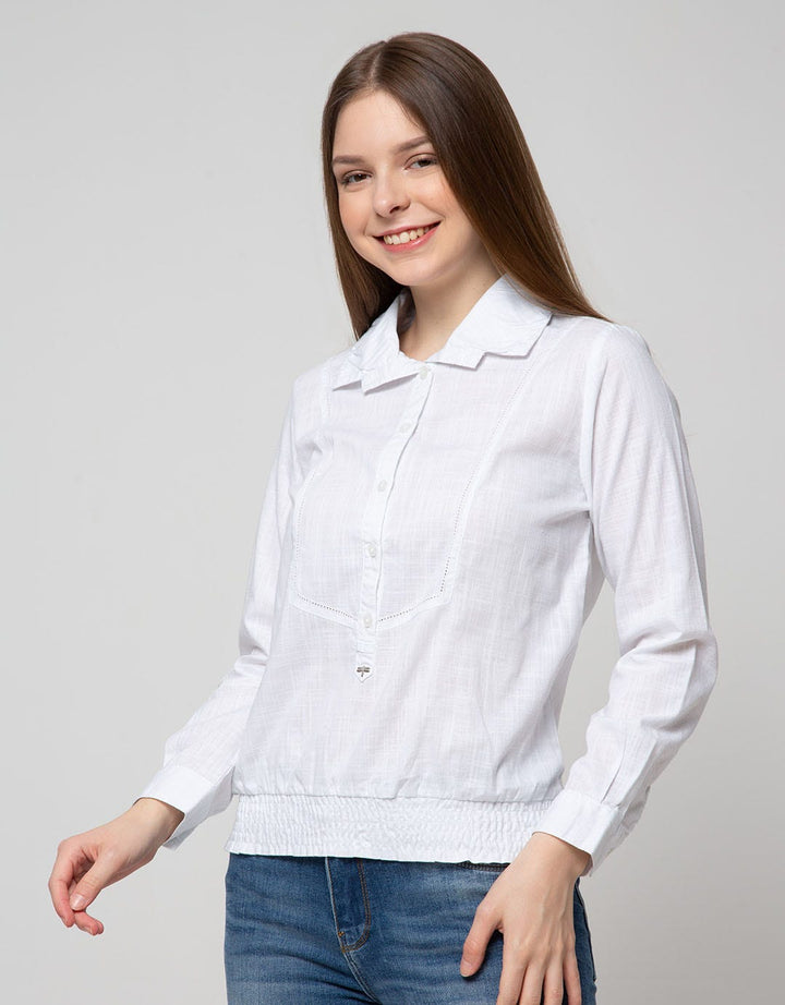 Triset Casual Blouses Long Sleeve