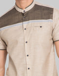 Moc Baju Koko Lengan Pendek Pria Silko