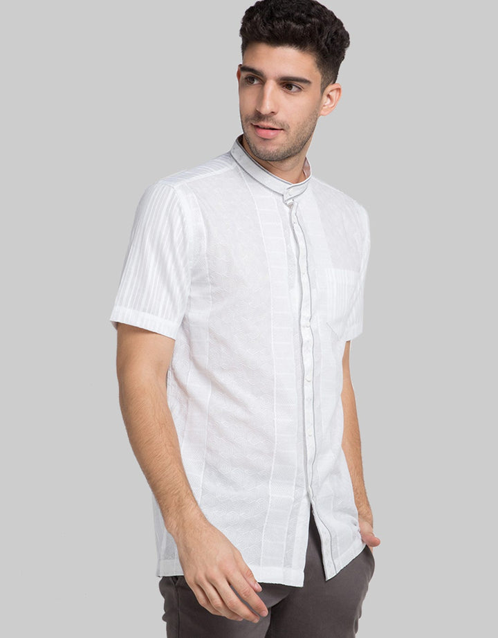 MOC Baju Koko Lengan Pendek Azollo Pria