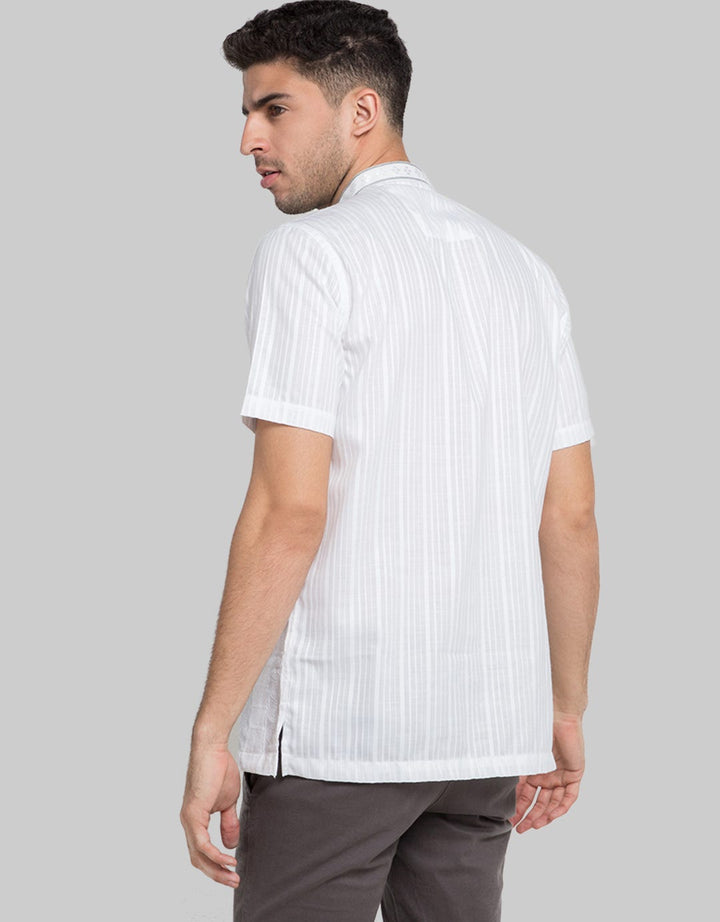 MOC Baju Koko Lengan Pendek Azollo Pria