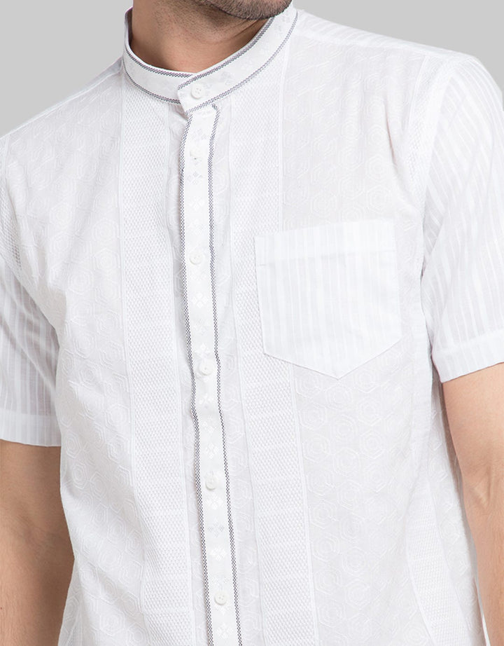 MOC Baju Koko Lengan Pendek Azollo Pria