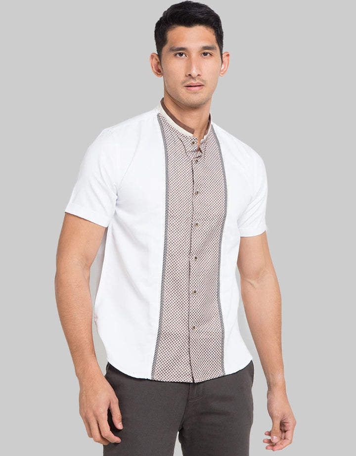 MOC Baju Koko Lengan Pendek Khinemo Pria