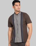 MOC Baju Koko Lengan Pendek Browny Pria