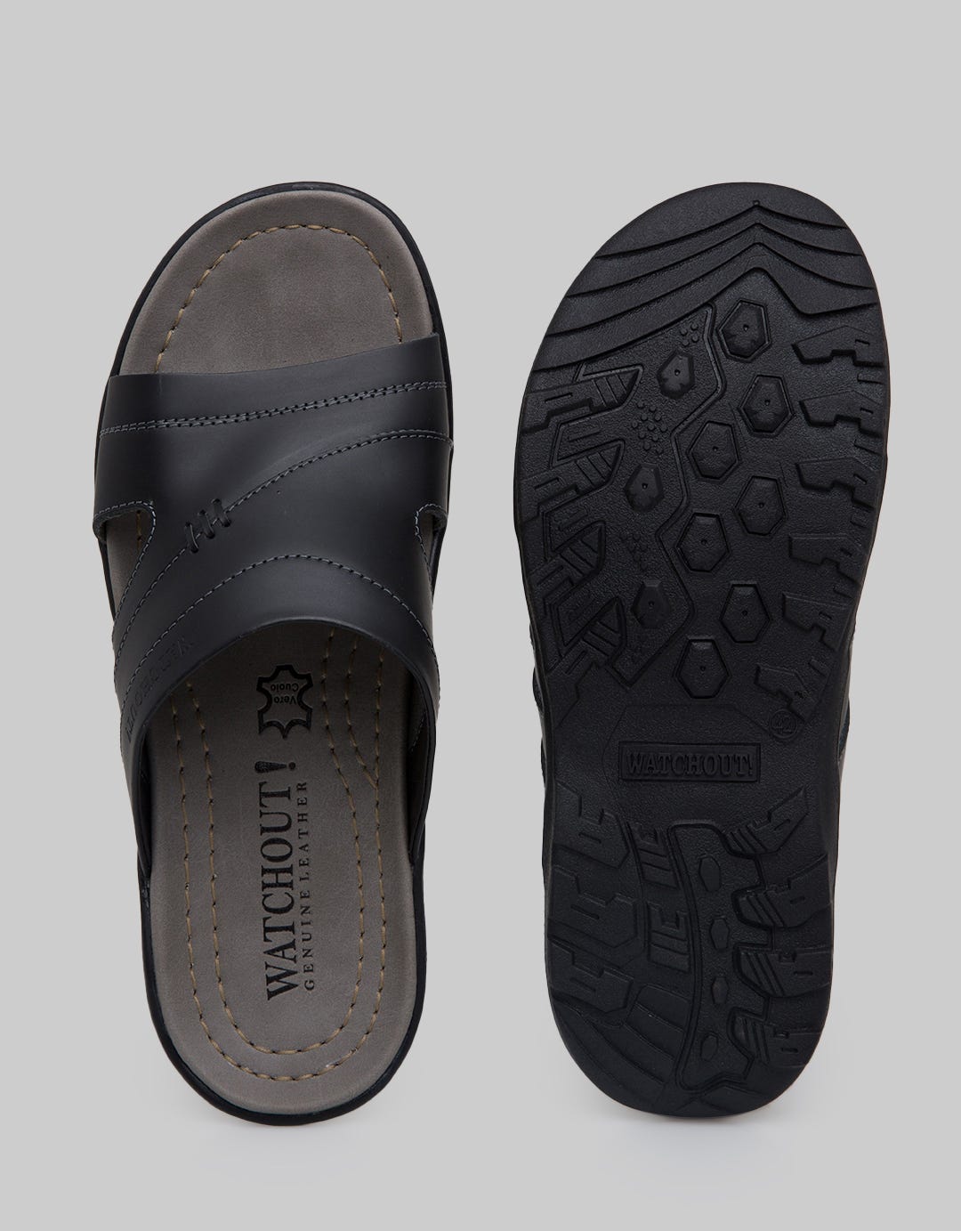 Watchout Open Toe Slide Sandals