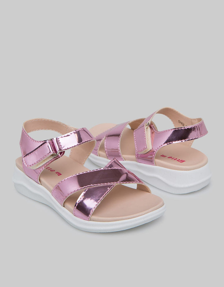 Little M Shine Slingback Sandals Girls