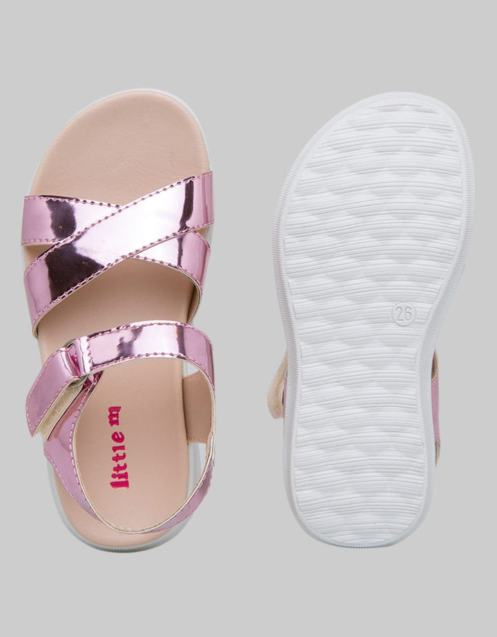 Little M Shine Slingback Sandals Girls