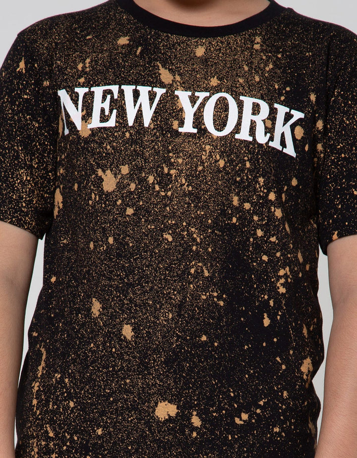 Nevada Short Sleeve T-Shirt Print Splash New York
