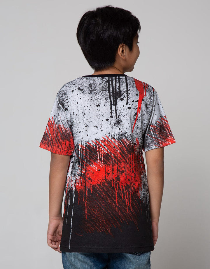 Nevada Short Sleeve T-Shirt Print Brush