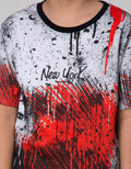 Nevada Short Sleeve T-Shirt Print Brush