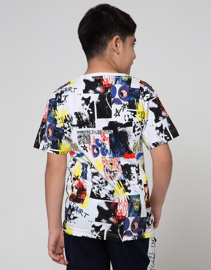 Nevada Short Sleeve T-Shirt Print  Abstract