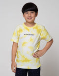Nevada Short Sleeve T-Shirt Print Tye Dye Yellow