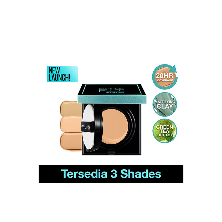 Maybelline Fit Me Matte & Poreless Cushion - 120 Classic Ivory