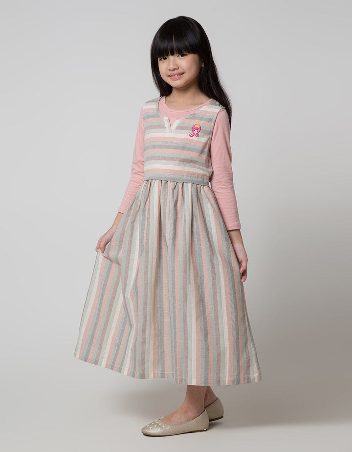Rodeo Junior Girl Sweet Creamy Dress Anak Perempuan