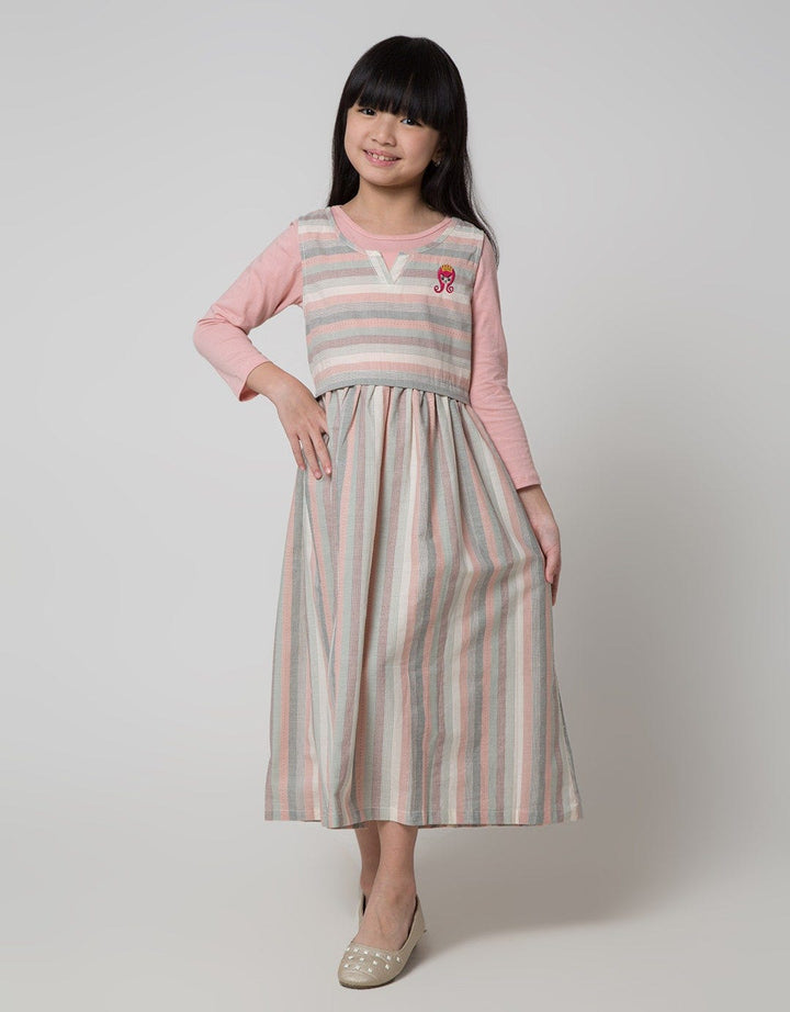 Rodeo Junior Girl Sweet Creamy Dress Anak Perempuan
