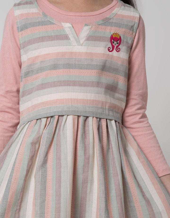 Rodeo Junior Girl Sweet Creamy Dress Anak Perempuan