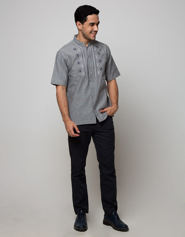 Al Mustika Feather Grey Grey