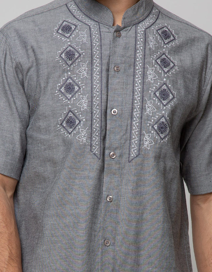 Al Mustika Feather Grey Grey