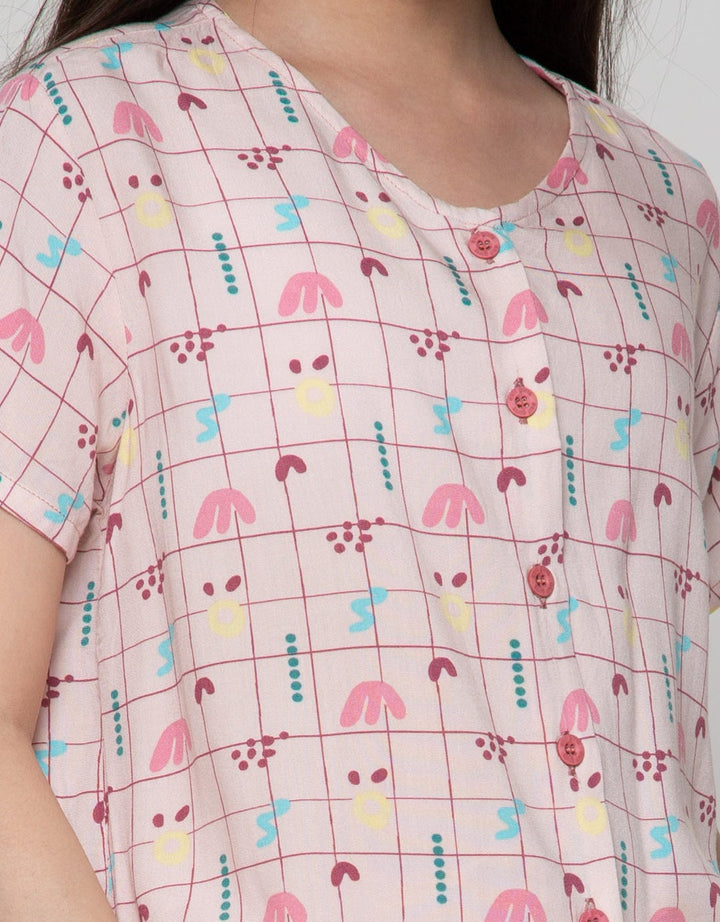 Exit Girls Pale Pink