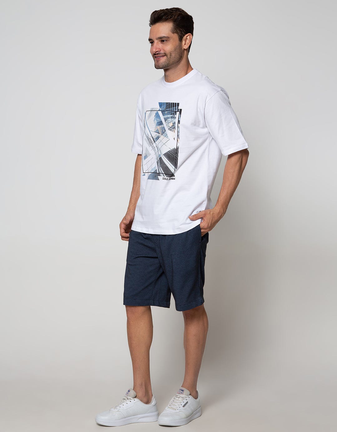 Cole Short Sleeve T-Shirt Print Photo City