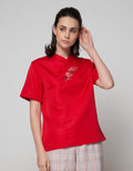 St. Yves Blouse Cny Congsam Embro