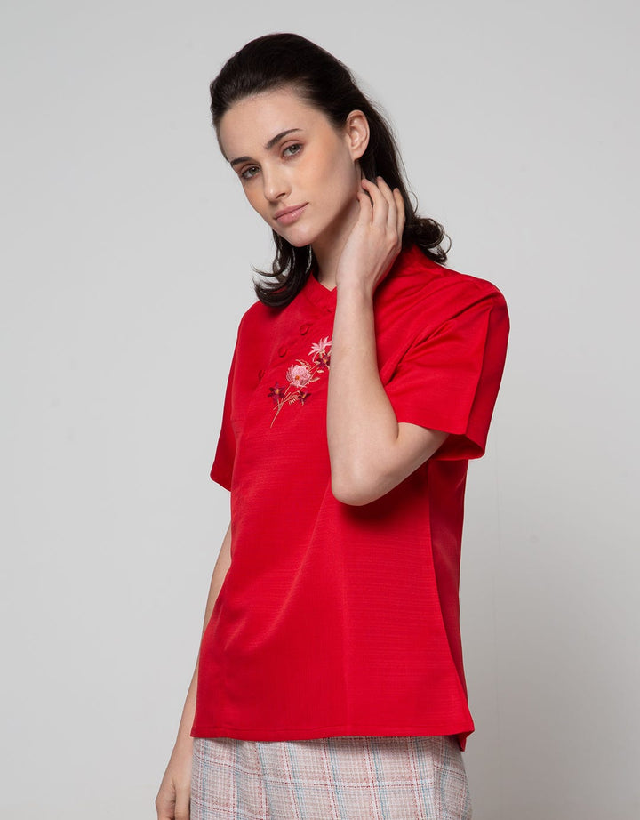St. Yves Blouse Cny Congsam Embro