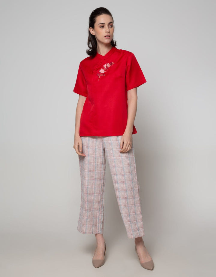 St. Yves Blouse Cny Congsam Embro