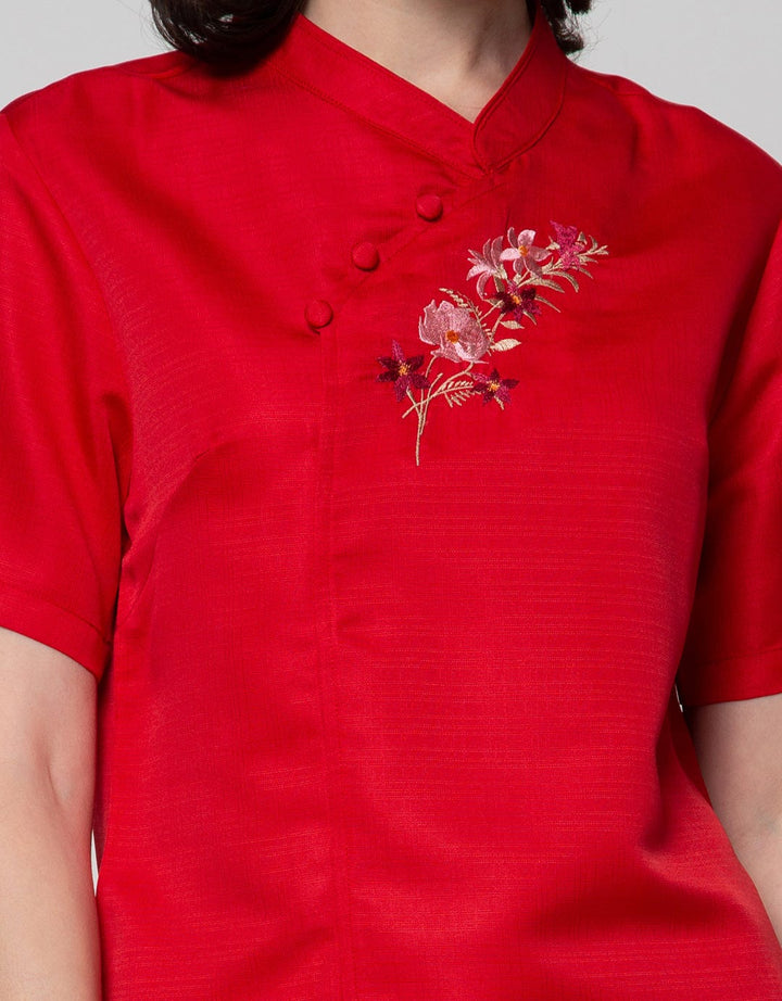 St. Yves Blouse Cny Congsam Embro