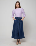 Triset Casual Skirts Full Button