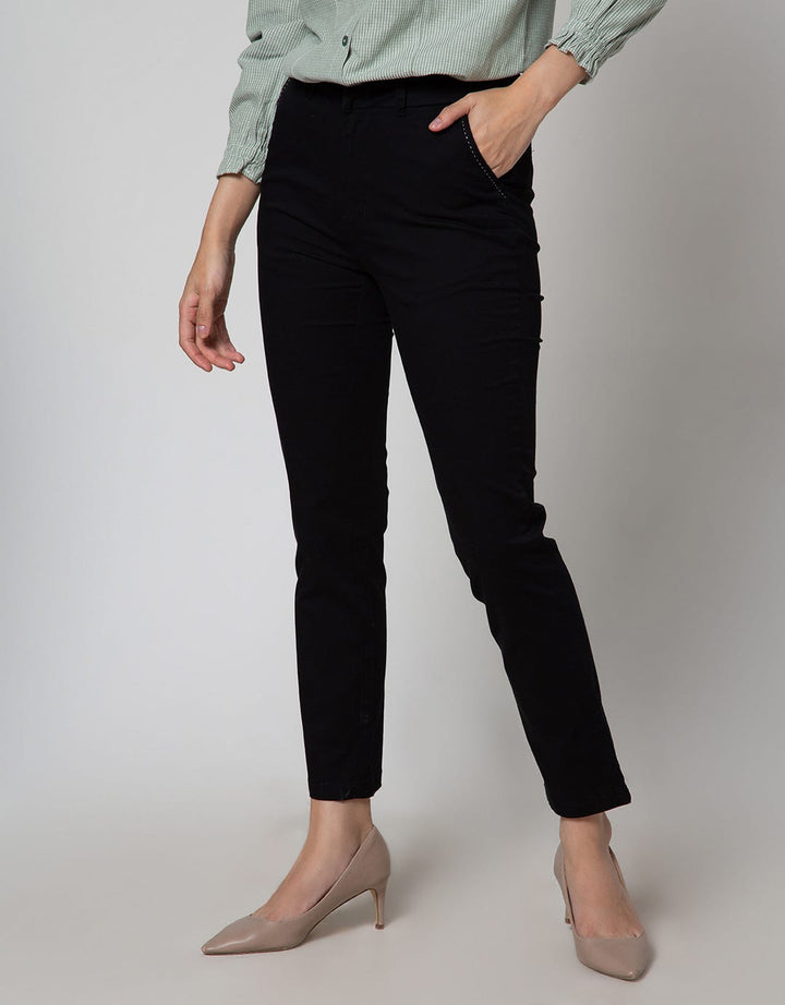 Triset Casual Skinny Basic Women's Long Pants