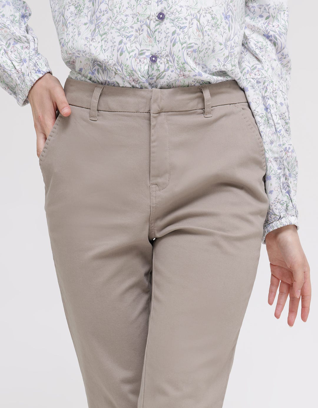 Triset Casual Elegant Long Pants