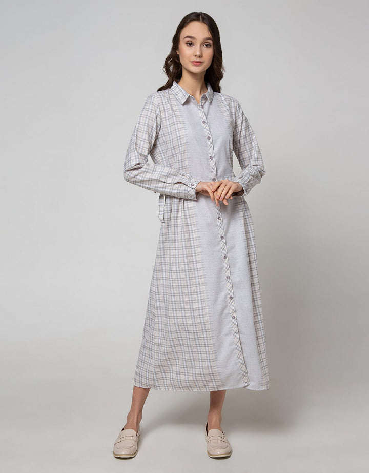 Triset Casual Dress Full Button