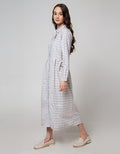 Triset Casual Dress Full Button
